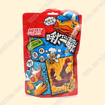What industries are bag-feeding packaging machines suitable for?