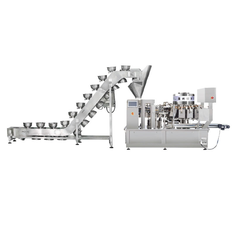 Automatic Vacuum Food Packaging Production Line